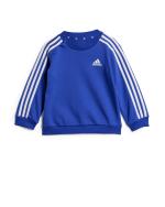 Adidas Essentials 3-Streifen Jogger Kleinkind Baby Junge Neugeborene Sweatshirt Hose Baumwolle Blau