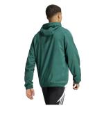  Giacca anti vento pioggia UOMO Adidas Verde Tiro 24 