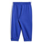 Adidas Tiberio 3-Streifen Colorblock Fleece Jogger Kleinkind Baby Junge Neugeborene Sweatshirt Hose Baumwolle Blau