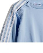 Adidas Essentials 3-Streifen Jogger Kleinkind Baby Jungen Neugeborene Sweatshirt Hose Baumwolle Hellblau