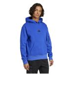 Adidas City Escape Fleece Baumwoll Hoodie SWEATSHIRT Royal Herren