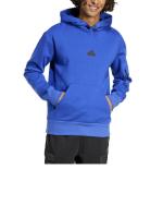 Adidas City Escape Fleece Baumwoll Hoodie SWEATSHIRT Royal Herren