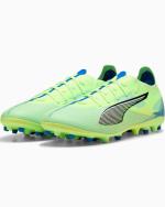 Puma Ultra 5 Match Multi-Ground MG Fußballschuhe Herren Fizzy Apple