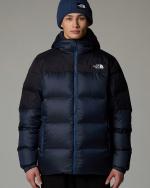 The North Face Diablo 2.0 Daunenjacke mit Kapuze für Herren, Gänsedaunen, Shady Blue Black Heather-TNF Black