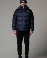 The North Face Diablo 2.0 Daunenjacke mit Kapuze für Herren, Gänsedaunen, Shady Blue Black Heather-TNF Black