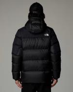 The North Face Diablo 2.0 Hooded Down Jacket Men's Goose Down Jacket TNF Black Heather-TNF Black