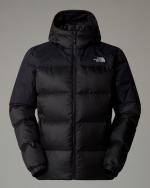 The North Face Diablo 2.0 Hooded Down Jacket Men's Goose Down Jacket TNF Black Heather-TNF Black