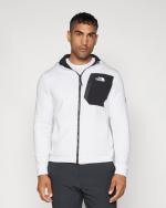 The North Face Herren Mountain Athletics Full Zip Fleece-Funktionsjacke Weiß/Schwarz