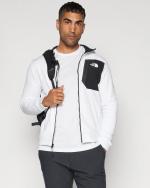 The North Face Herren Mountain Athletics Full Zip Fleece-Funktionsjacke Weiß/Schwarz