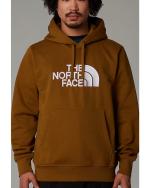 The North Face M LIGHT DREW PEAK PULLOVER Baumwoll-SWEATSHIRT MOOSGRÜN