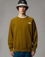 The North Face RAGLAN REDBOX Crew Baumwollfleece Pullover Sport Sweatshirt MOOSGRÜN