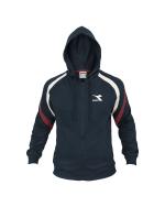 Diadora FZ HD Core Basic Kapuzen-Trainingsanzug Herren Fleece Baumwolle Klassisch Blau