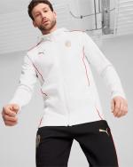  Ac Milan Puma Giacca tuta 2024 25 Cappuccio Bianco Cotone Casuals HD FZ 