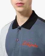 Australian Anti-Gravitation Tennis Kurzarm-Poloshirt aus Baumwolle in Schwarz