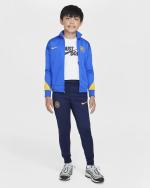 INTER FC NIKE Strike Blue Jungen 2024 25 Polyester-Fußball-Trainingsanzug