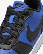 Sportschuhe Sneakers Nike COURT BOROUGH LOW Junge Frau Blau Schwarz