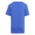 Adidas Tiberio 3-Streifen Colorblock Baumwolle Junior T-Shirt Grau Blau