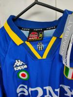 JUVENTUS FC Fußballtrikot Kappa DEL PIERO 10 AWAY 1995/96 UEFA CHAMPIONS LEAGUE FINAL Kurzarm blau