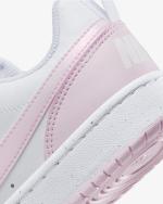 Sportschuhe Sneakers Nike COURT BOROUGH LOW Junge Frau Weiß Rosa