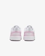 Sportschuhe Sneakers Nike COURT BOROUGH LOW Junge Frau Weiß Rosa