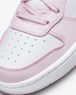 Sportschuhe Sneakers Nike COURT BOROUGH LOW Junge Frau Weiß Rosa