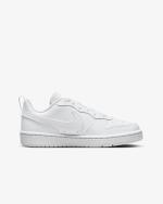 Sportschuhe Sneakers Nike COURT BOROUGH LOW Boy Woman Total White