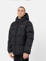 Dickies WALDENBURG HOODED Wattierte Jacke mit Kapuze Original Herren Schwarz