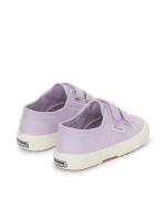  Scarpe Sneakers Bambini Superga 2750-Cotu Classic Viola Feltro Strappo 