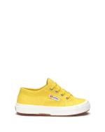  Scarpe Sneakers Ragazzi Bambini Superga 2750-JCOT Classic Giallo Lifestyle 