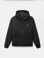 Dickies New Sarpy Wattierte Jacke mit Kapuze Original Herren Schwarz