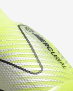 Fußballschuhe Nike Mercurial Superfly 10 Academy FG/MG Herren mit Kragen Volt Gelb Schwarz