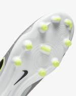 Fußballschuhe Nike Legend Legend 10 academy fg/mg Man Silber/Volt/Schwarz