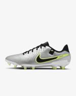 Fußballschuhe Nike Legend Legend 10 academy fg/mg Man Silber/Volt/Schwarz