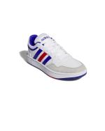  Scarpe Sneakers UOMO Adidas HOOPS 3.0 Low Bianco Lifestyle Tempo Libero