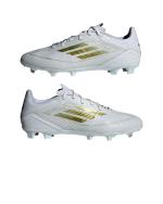 Fußballschuhe Adidas F50 LEAGUE FG Herren Weiß Gold