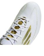 Fußballschuhe Adidas F50 LEAGUE FG Herren Weiß Gold