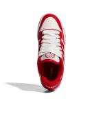 Sportschuhe Sneakers Adidas RAPID COURT LOW Junior Junge Frau Weiß Rot