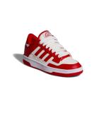 Sportschuhe Sneakers Adidas RAPID COURT LOW Junior Junge Frau Weiß Rot