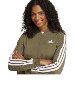 Sportlicher Trainingsanzug Adidas DAMEN 3-Streifen Polyester Olivgrün