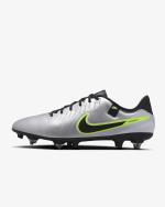 Fußballschuhe Nike Legend Legend 10 cademy SG Spiked Herren Metallic Silber/Volt/Schwarz