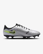 Fußballschuhe Nike Legend Legend 10 cademy SG Spiked Herren Metallic Silber/Volt/Schwarz