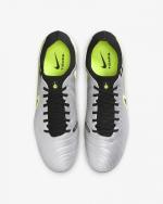 Fußballschuhe Nike Legend Legend 10 PRO fg/mg Herren Metallic Silber/Volt/Schwarz