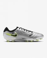 Fußballschuhe Nike Legend Legend 10 PRO fg/mg Herren Metallic Silber/Volt/Schwarz