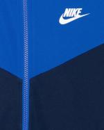 Sportlicher Trainingsanzug Nike Sportswear K NSW POLY FZ HBR Polyester Jungen Kinder Unisex Game Royal/Midnight Navy/Weiß