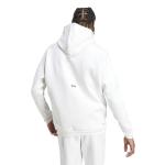  Giacca tuta Felpa Cappuccio UOMO Adidas Bianco Z.N.E. Premium Full-Zip Hoodie 