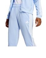 Sport loeisure Trainingsanzug Adidas DAMEN 3-Streifen Polyester Komplett Hellblau