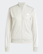 Sportlicher Trainingsanzug Adidas DAMEN 3-Streifen Polyester Grau