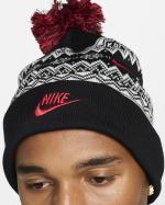 Nike Sportswear Peak Pon Beanie Unisex Schwarze Mütze