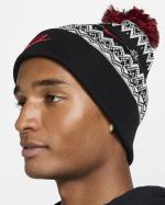 Nike Sportswear Peak Pon Beanie Unisex Schwarze Mütze