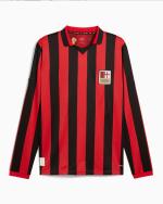 Fußballtrikot AC MILAN PUMA 2024 25 ACM 125. Jubiläum Authentic Black-For A USL Kurzarm Herren Schwarz